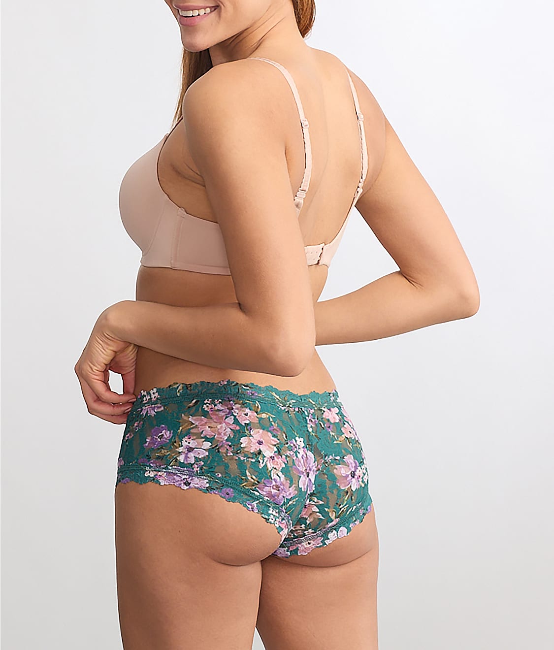 Signature Lace Printed Boyshort