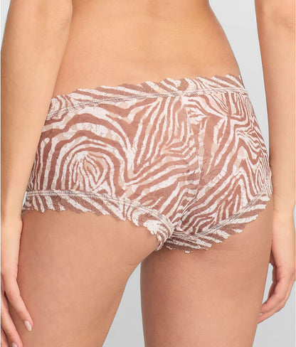 Signature Lace Printed Boyshort
