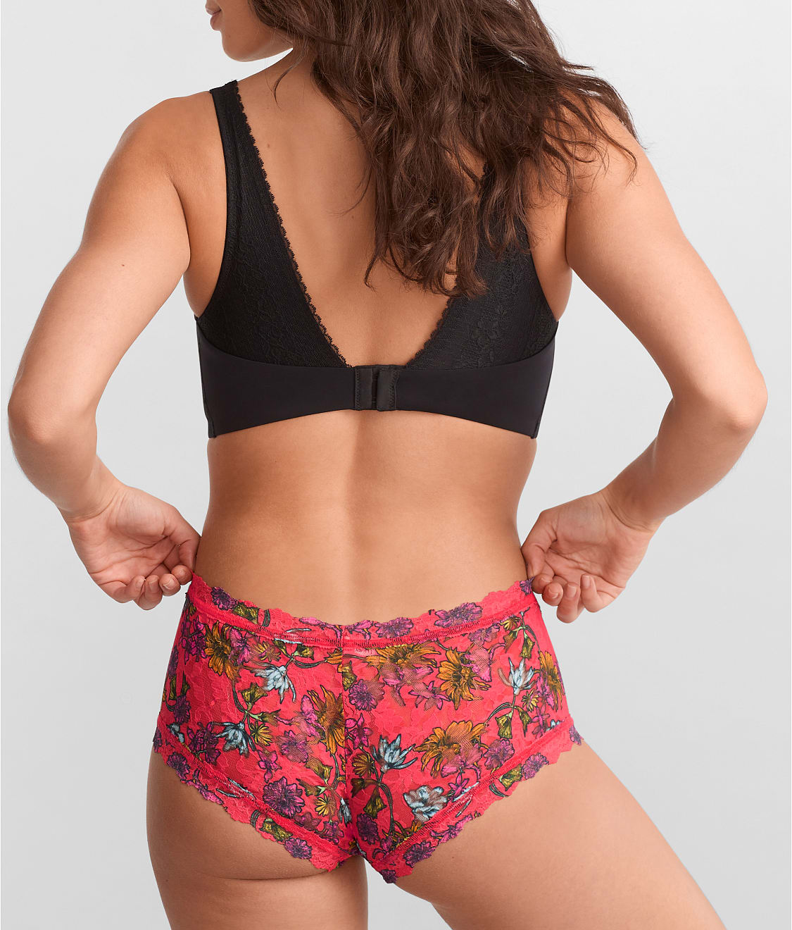 Signature Lace Printed Boyshort