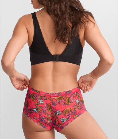 Signature Lace Printed Boyshort