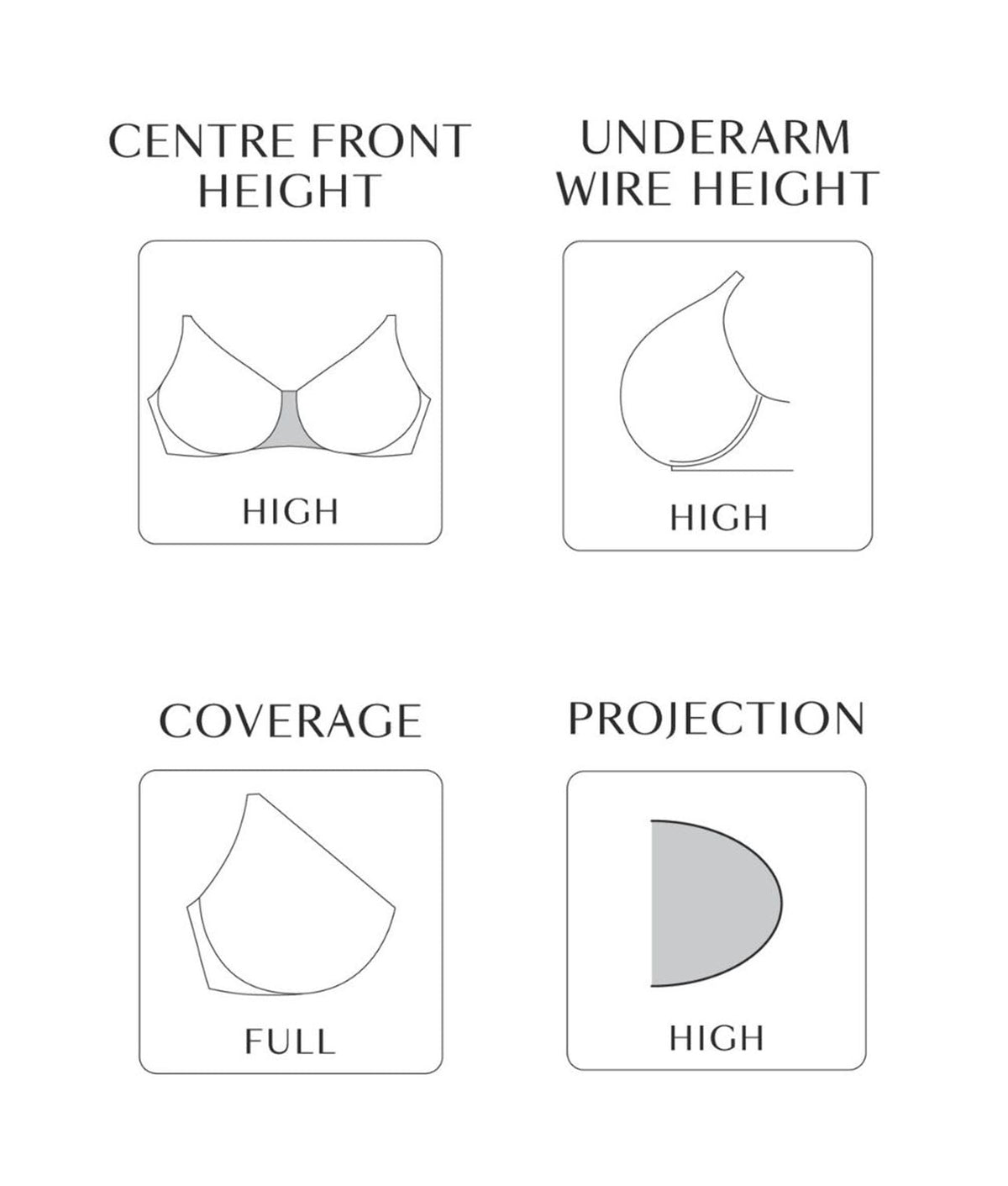 Josephine Full Coverage Lacy Bra