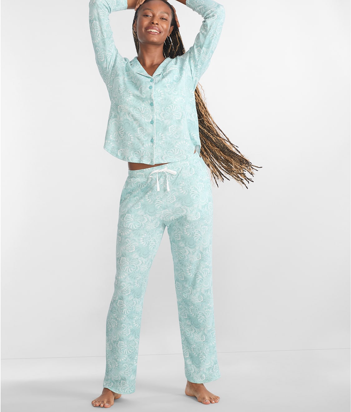 Girlfriend Knit Long Sleeve Pajama Set