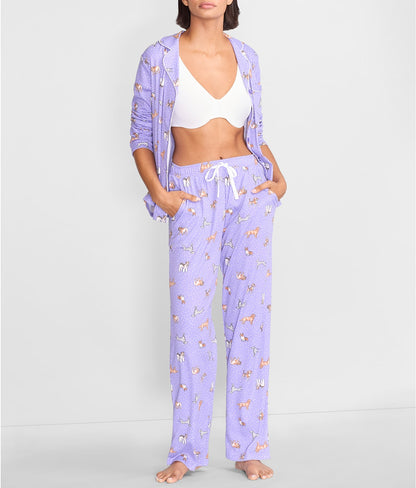 Girlfriend Knit Long Sleeve Pajama Set