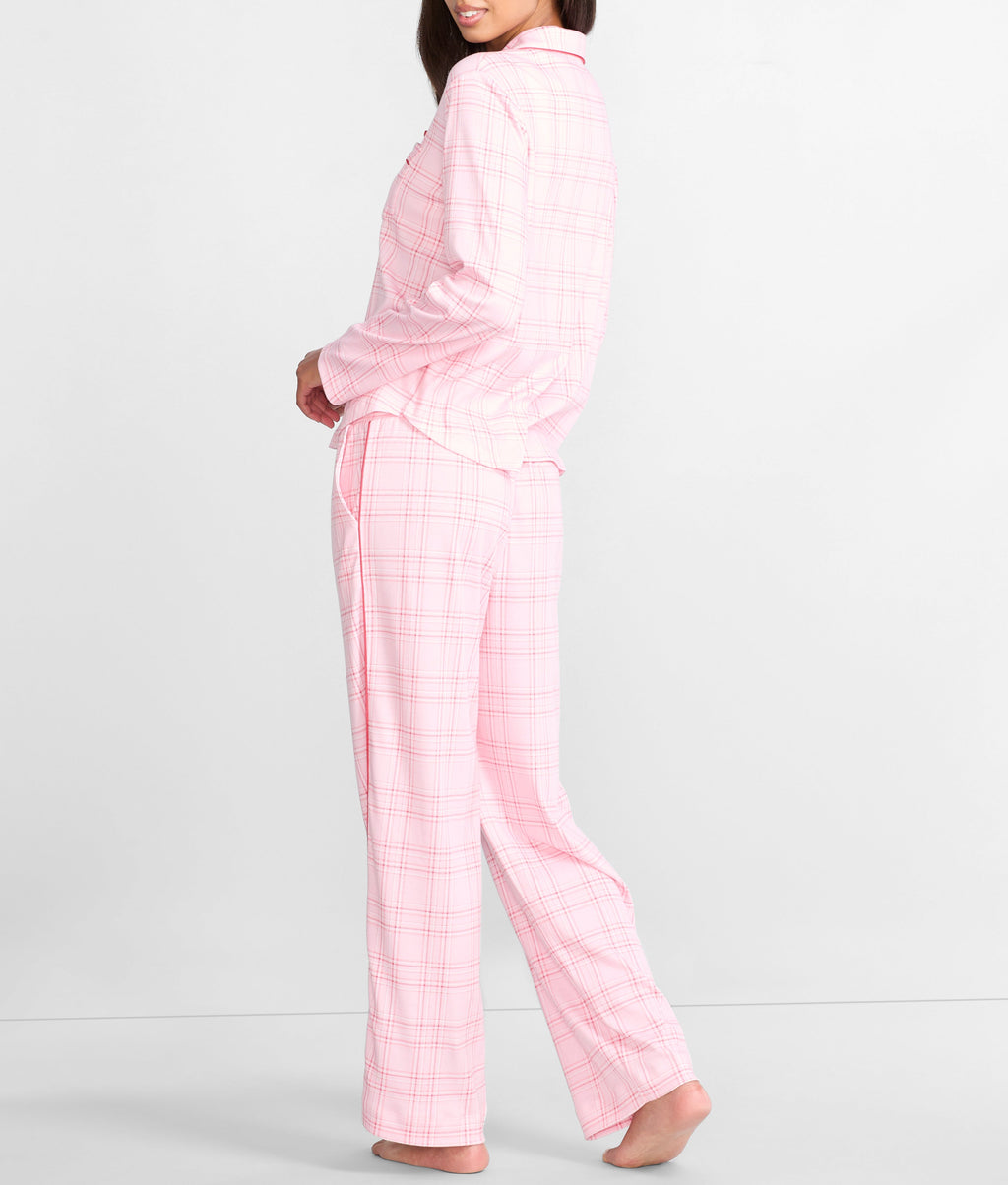 English Beauty Girlfriend Knit Pajama Set