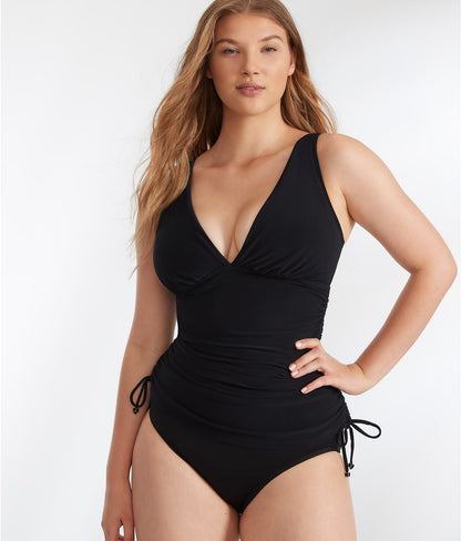 Dani Solids Plunge Tankini Top