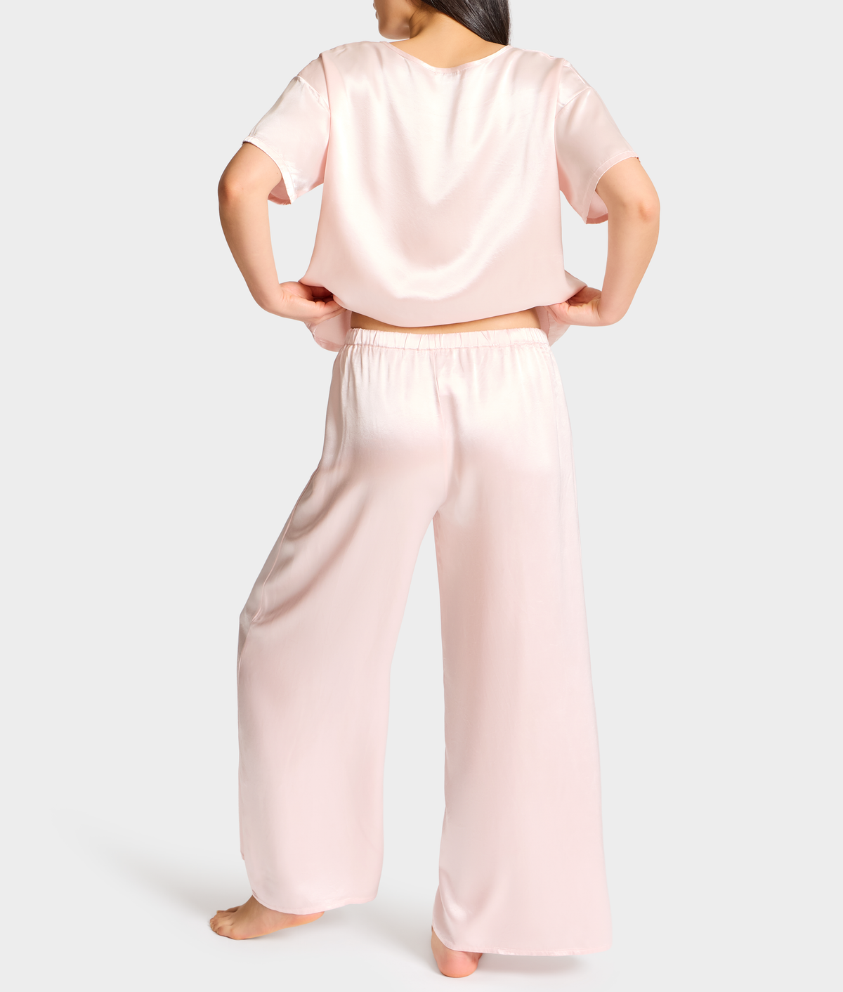Mya Satin Crop Pants