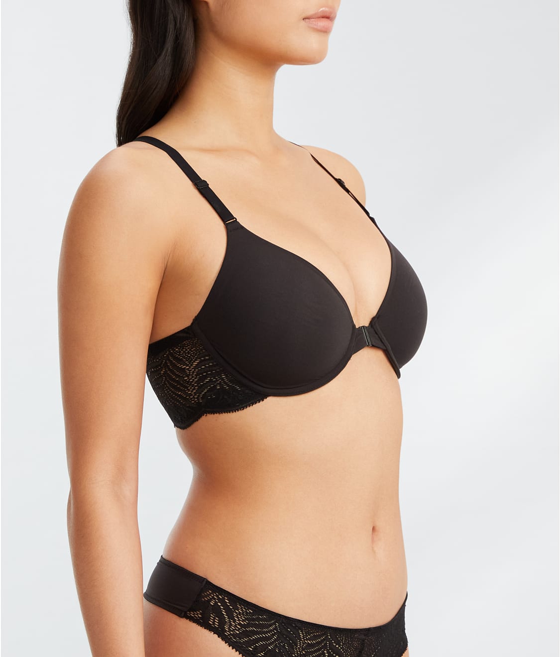 Lush Front-Close T-Shirt Bra