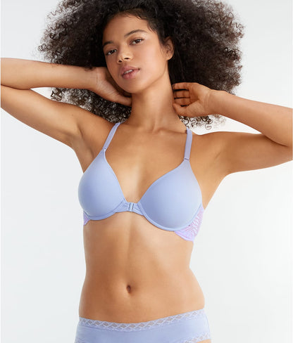 Lush Front-Close T-Shirt Bra