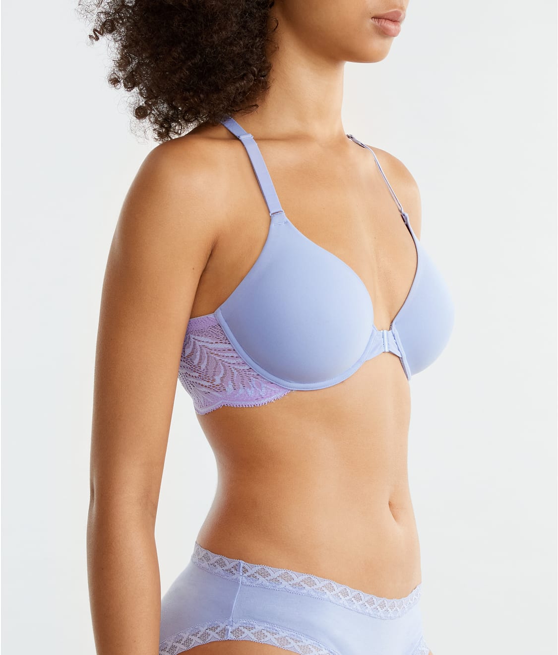 Lush Front-Close T-Shirt Bra