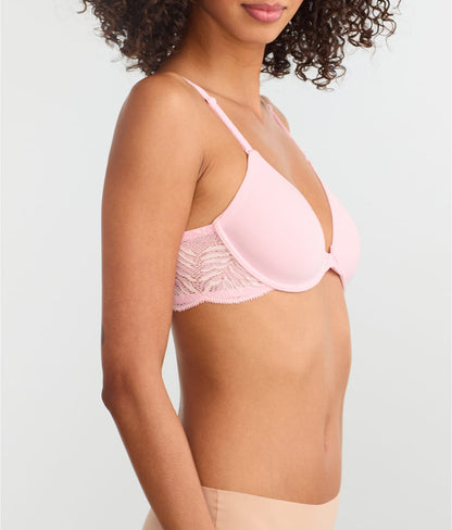Lush Front-Close T-Shirt Bra