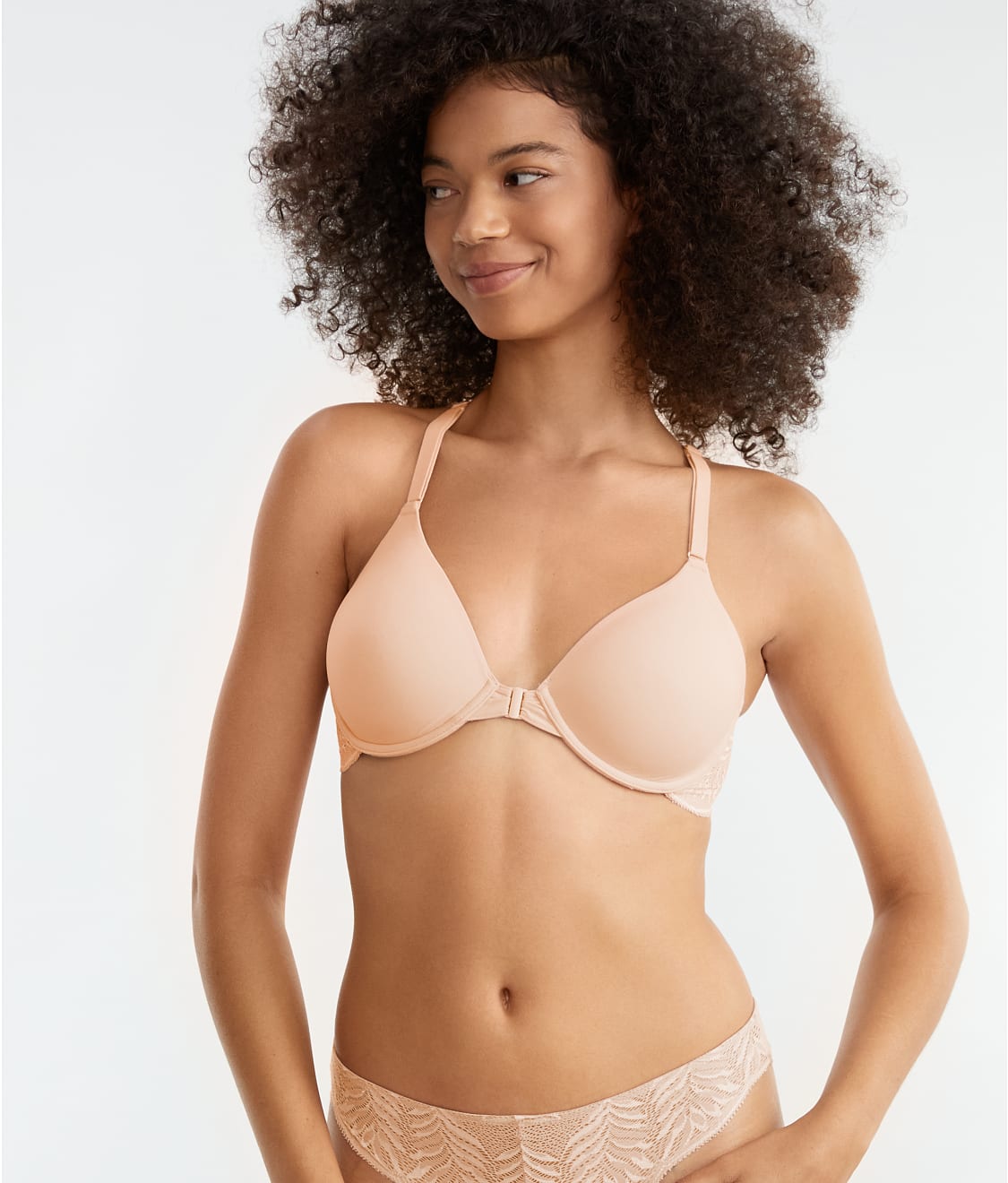 Lush Front-Close T-Shirt Bra