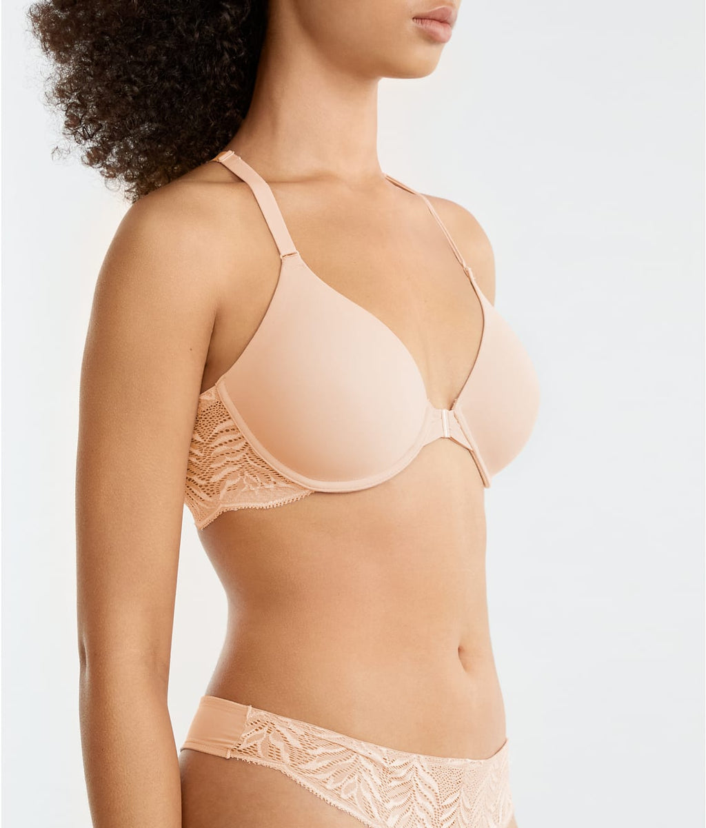 Lush Front-Close T-Shirt Bra