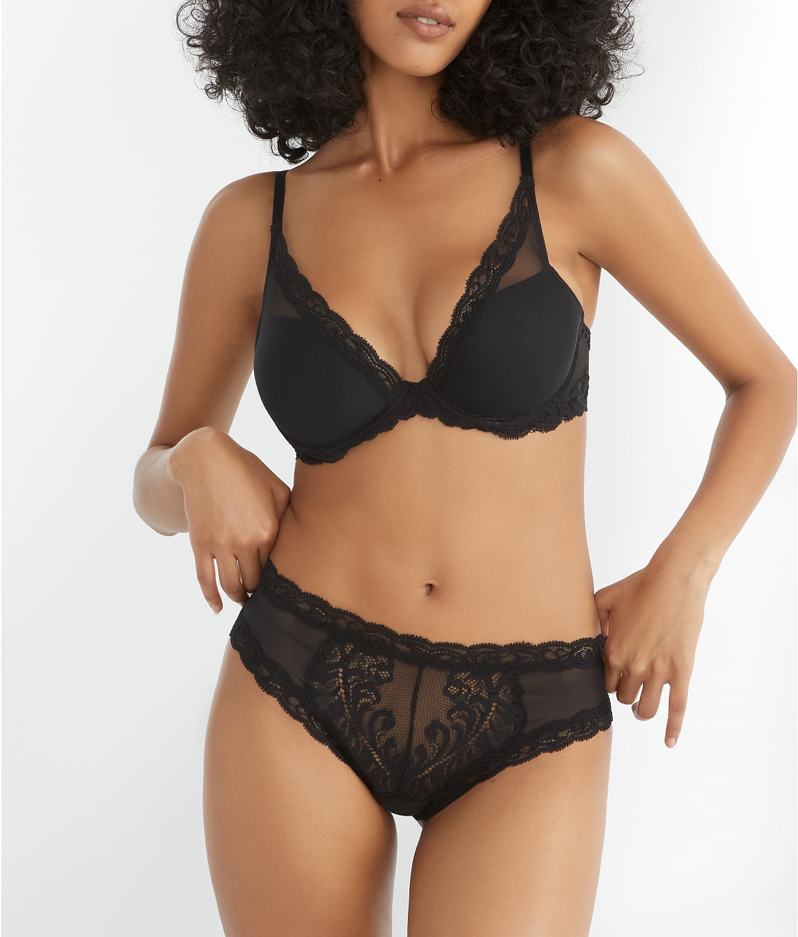 Feathers Plunge Bra