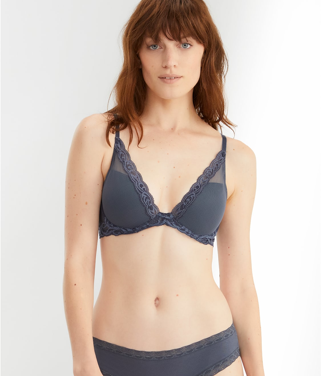 Feathers Plunge Bra