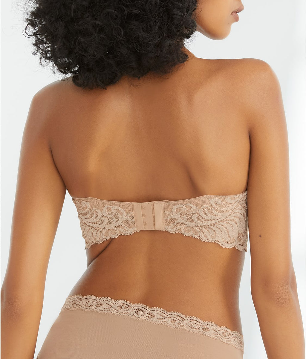 Feathers Strapless Plunge Bra