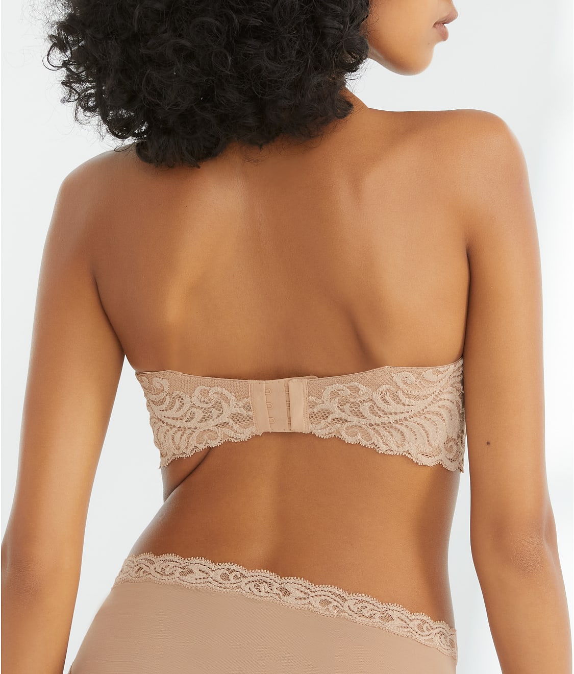 Feathers Strapless Plunge Bra