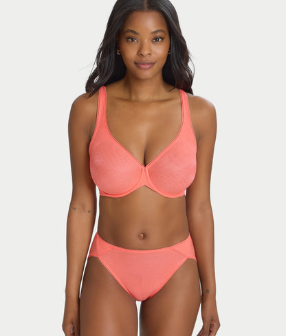 Everyday Essential Shimmer Unlined Plunge Bra