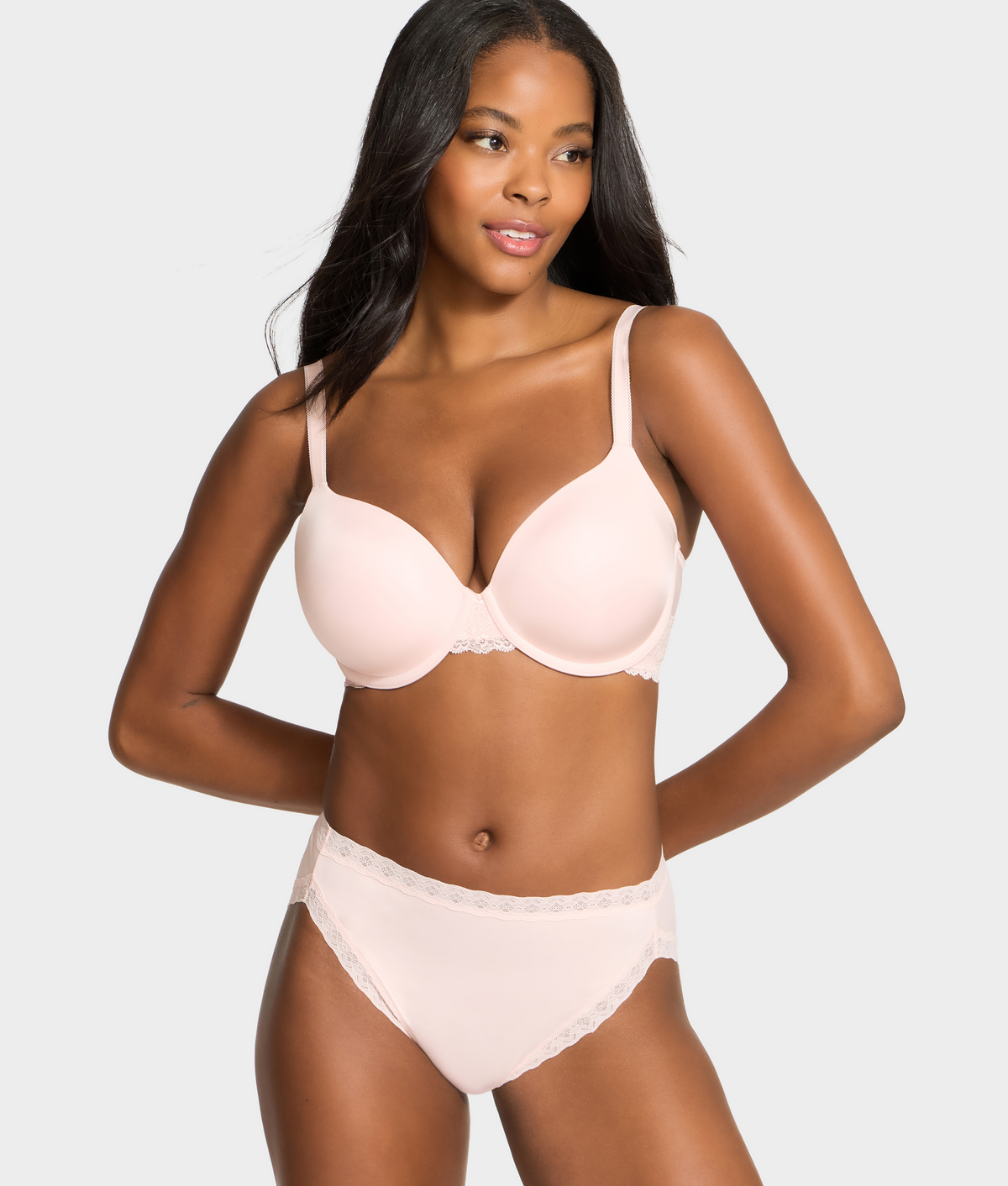 Simply Dreamy Lace Trim French Cut