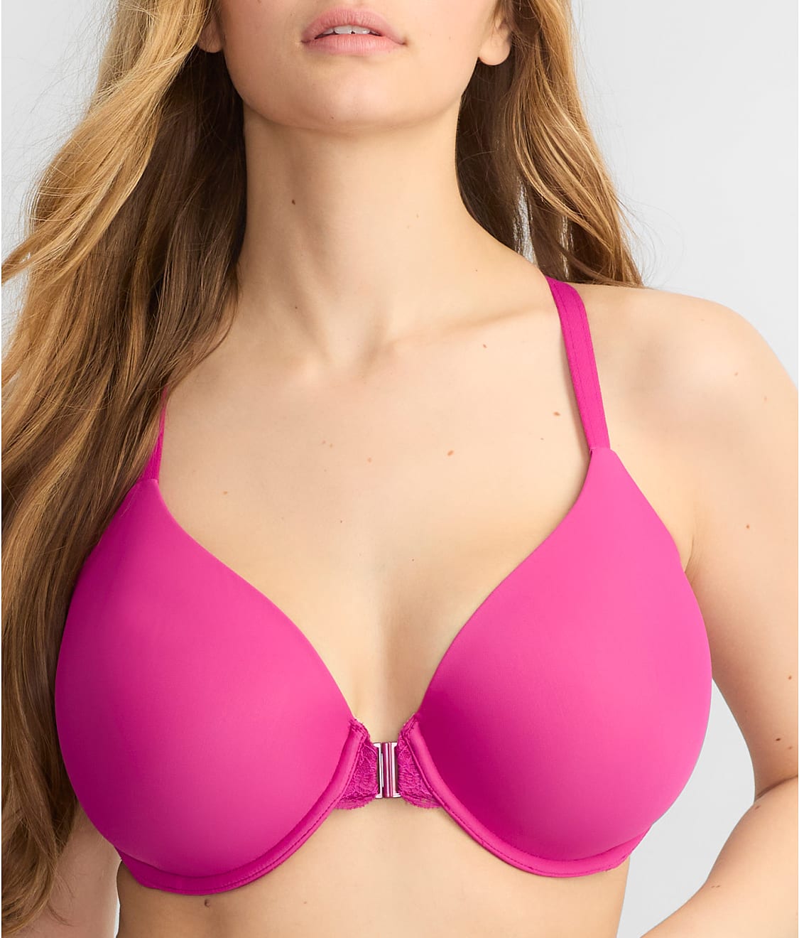 Calais Lace Front-Close Plunge Bra
