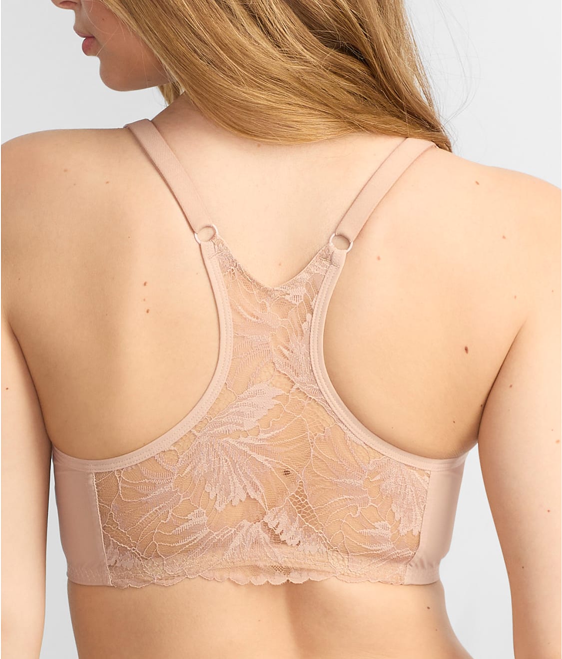 Calais Lace Front-Close Plunge Bra