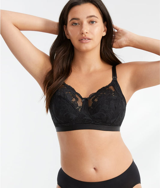 Naomi Stretch Lace Wireless Nursing Bra