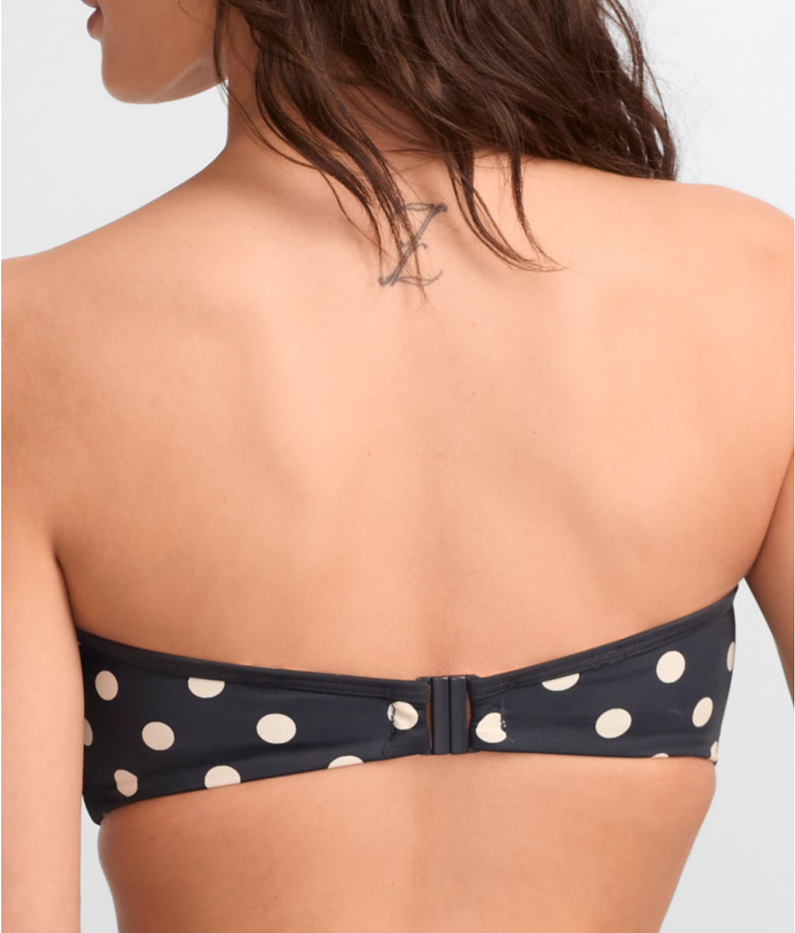 Anya Riva Spot Underwire Bandeau Bikini Top