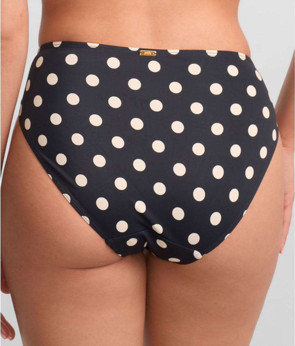 Anya Riva Spot Ruched Classic Bikini Bottom