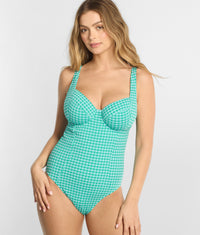 Green Gingham