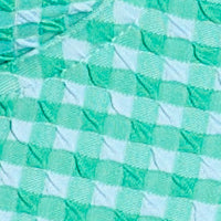 Gingham Paloma Underwire Balcony One-Piece Swimsuit