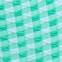 Gingham Midi Gather Bikini Bottom
