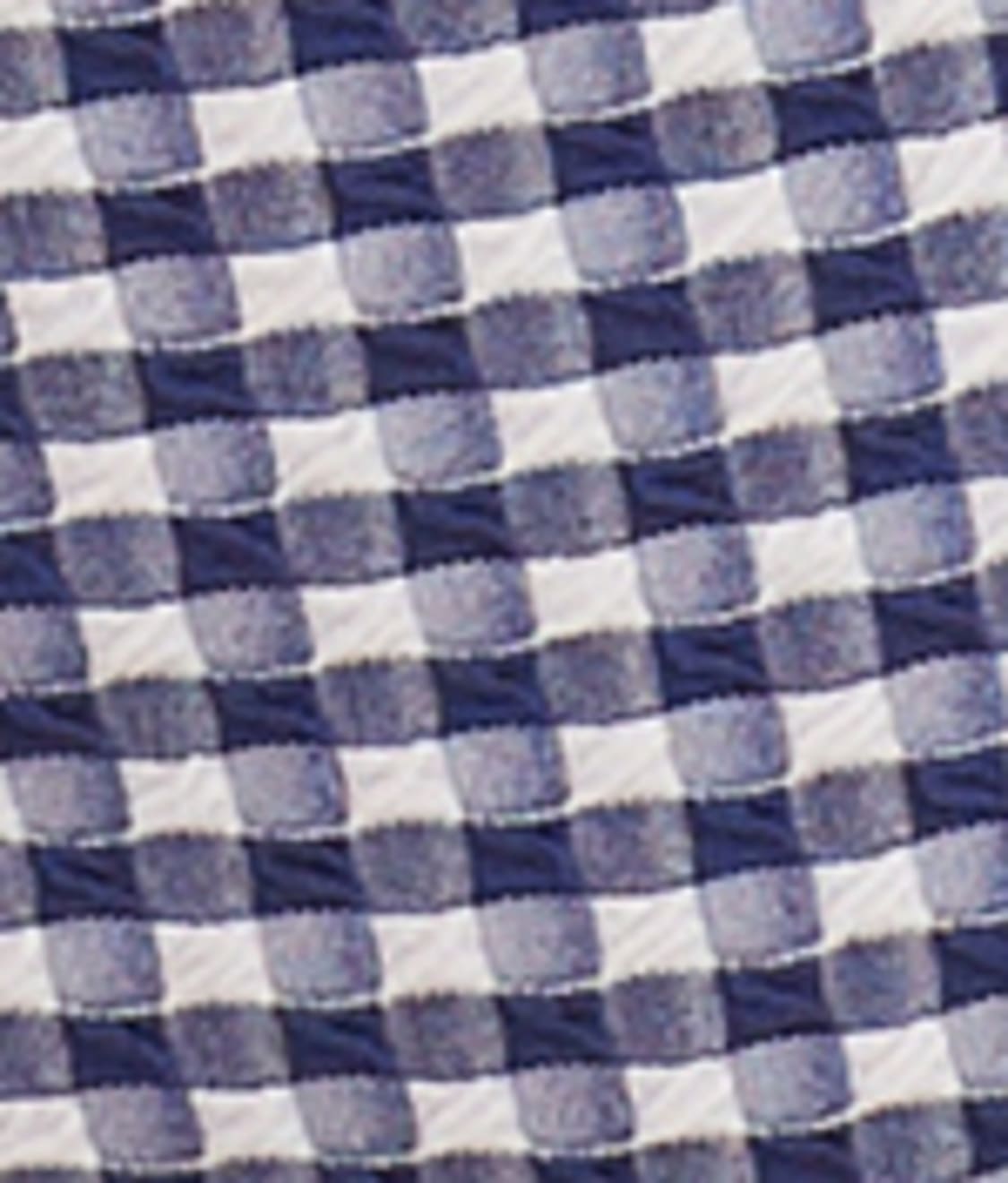 Gingham Midi Gather Bikini Bottom