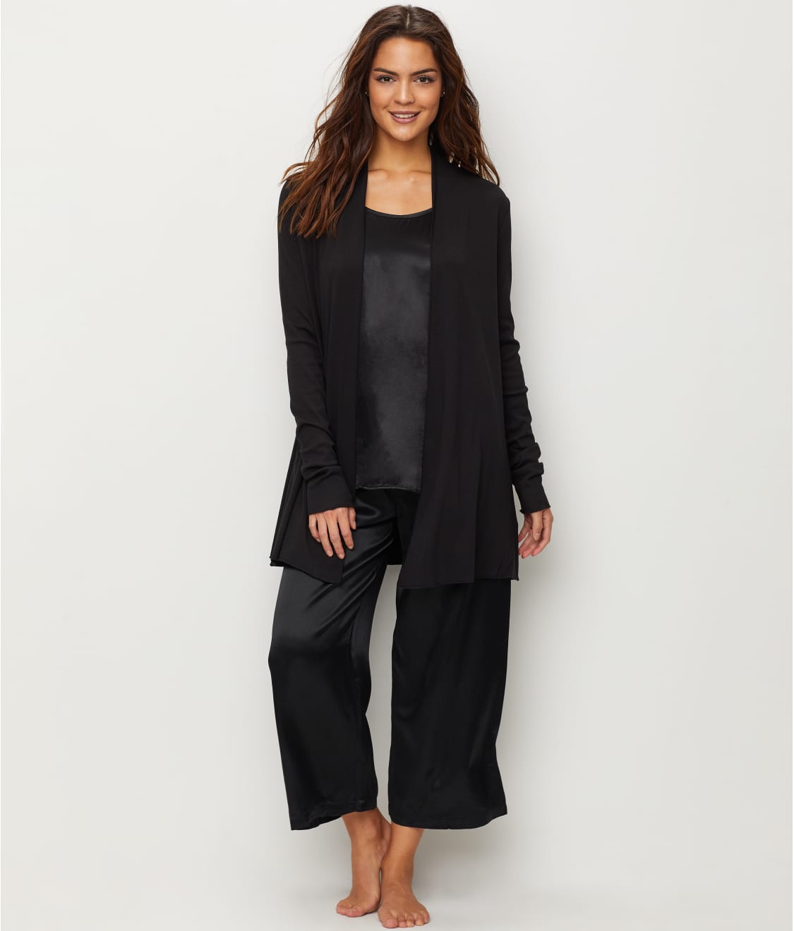 Jolie Satin Ankle Pants