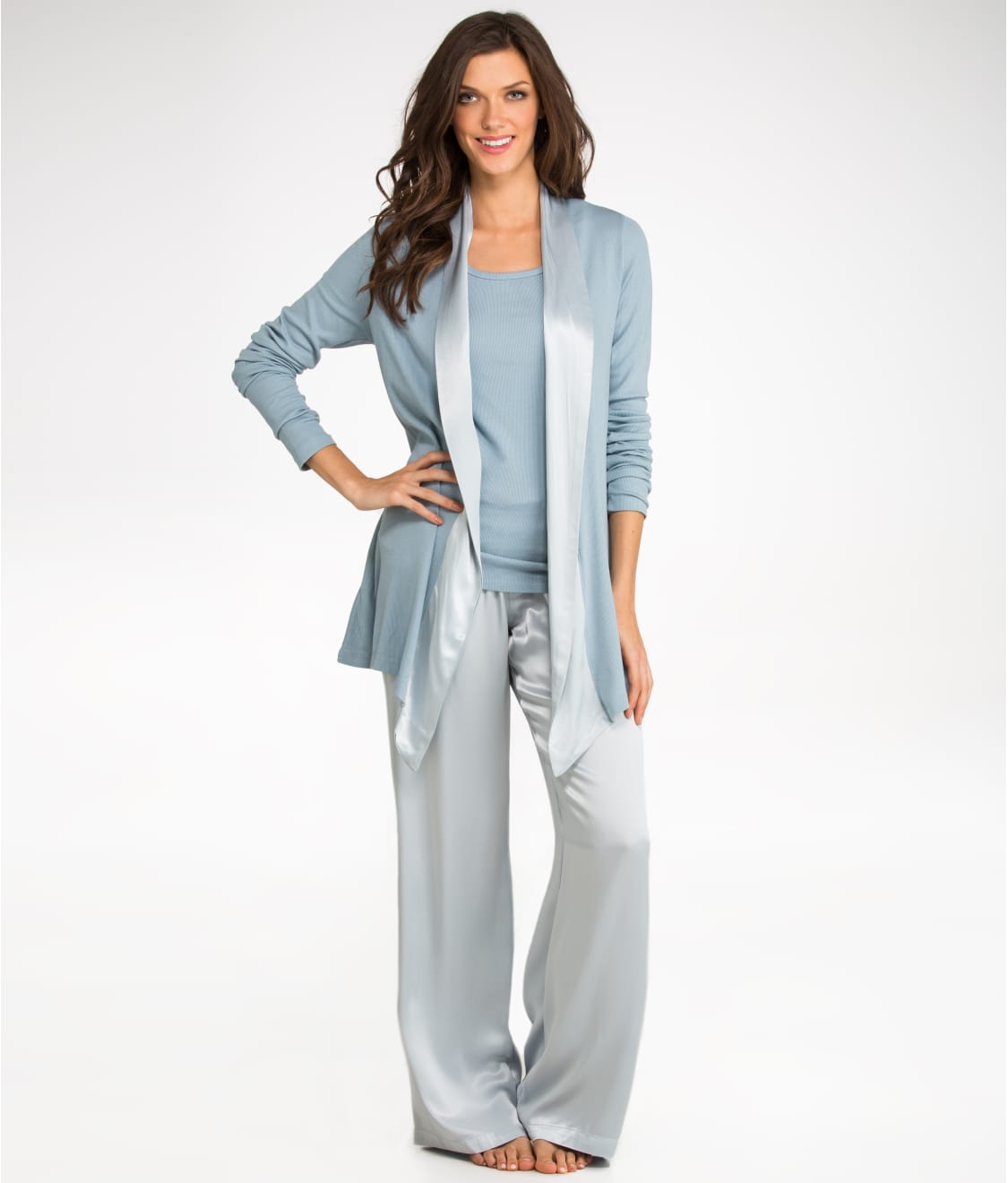 Shelby Knit Lounge Cardigan Wrap