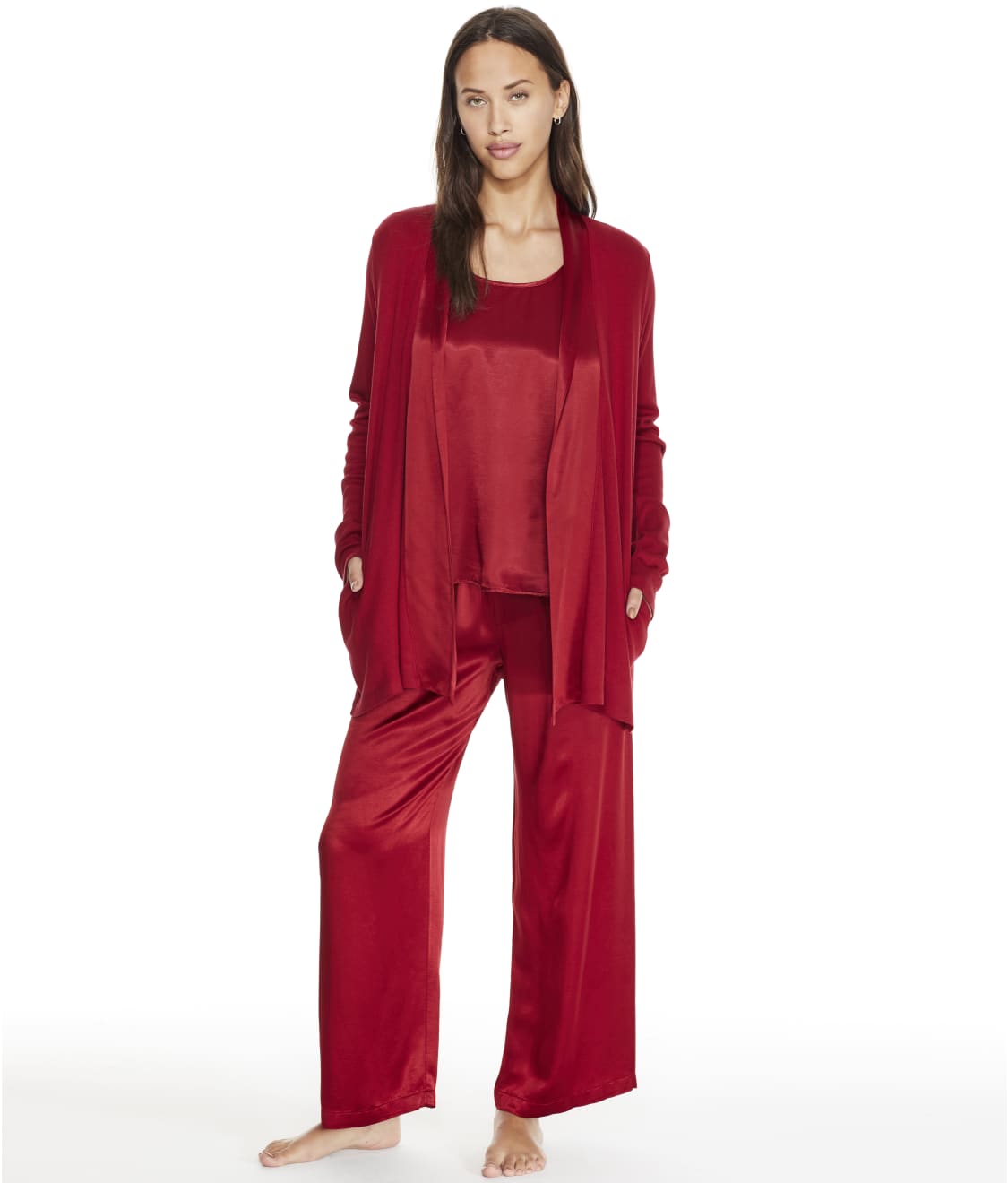 Shelby Knit Lounge Cardigan Wrap