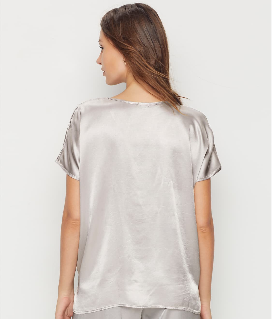 Roxxy Satin Lounge Top