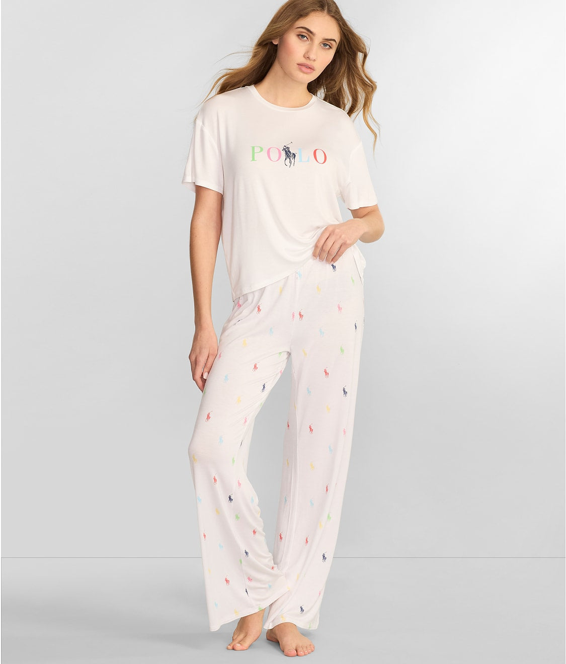 Wide Leg Knit Pajama Pants