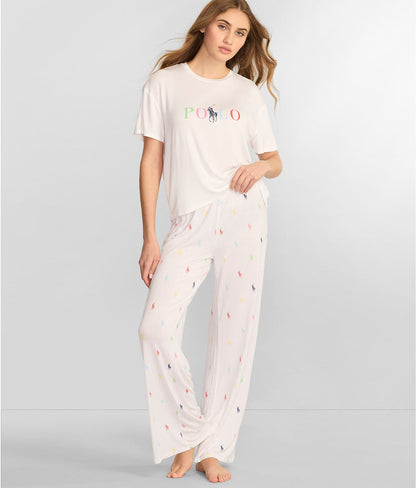 Wide Leg Knit Pajama Pants