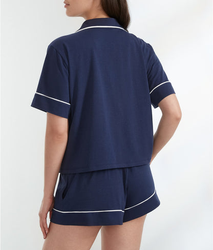 The Audrey Knit Pajama Short Set