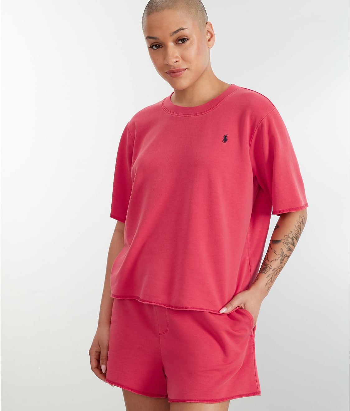 Polo Club Terry Short Sleeve Short Set