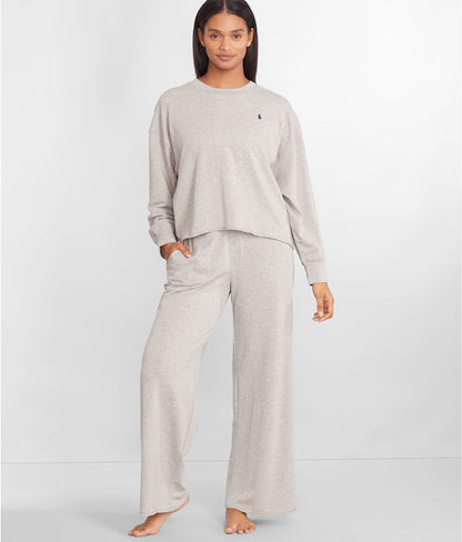 Polo Club Terry Wide Leg Pants Set