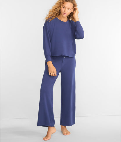 Polo Club Terry Wide Leg Pants Set