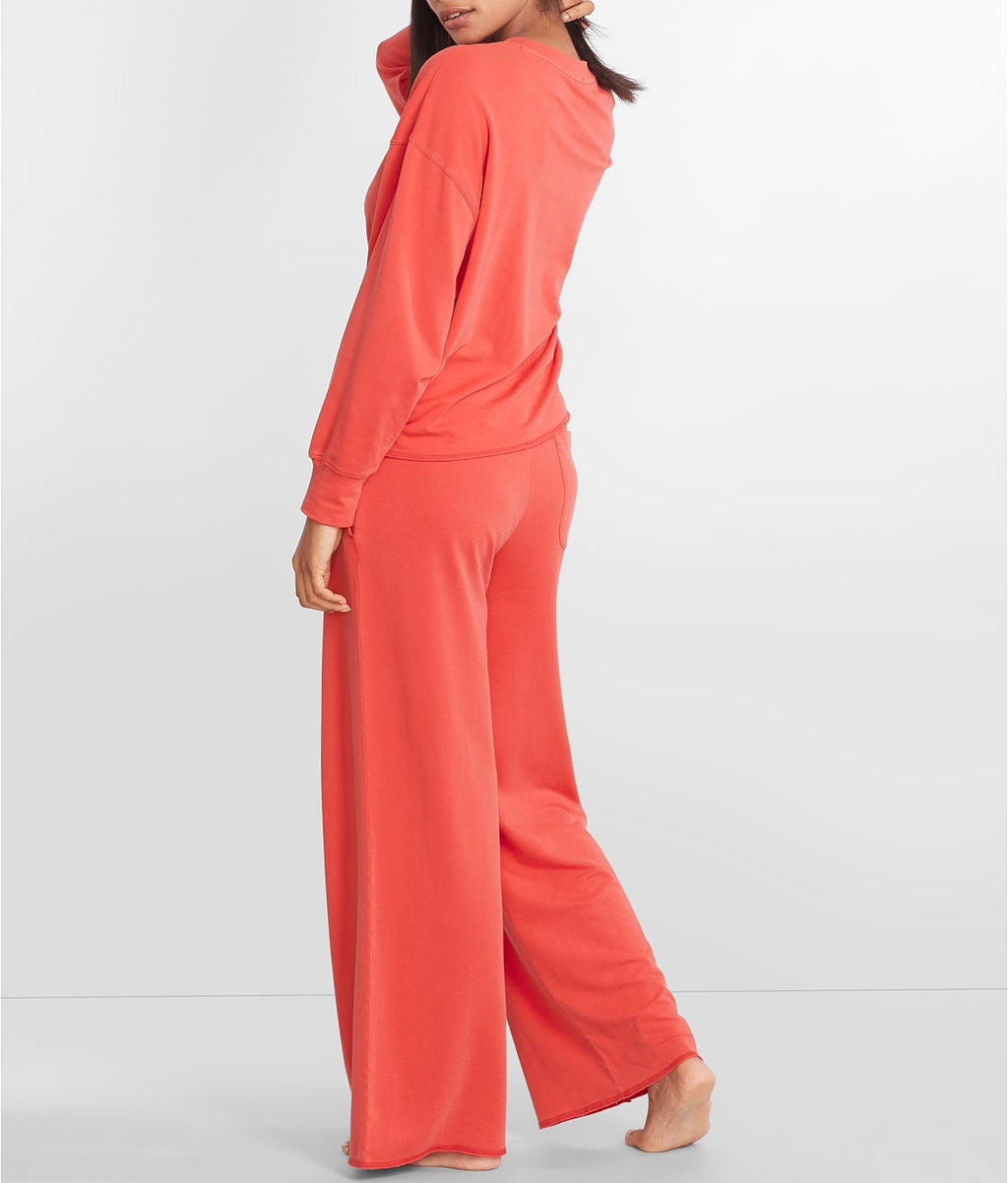 Polo Club Terry Wide Leg Pants Set