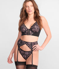 Black / Rose
