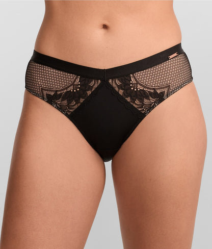 India Gatsby Lace V-Brief