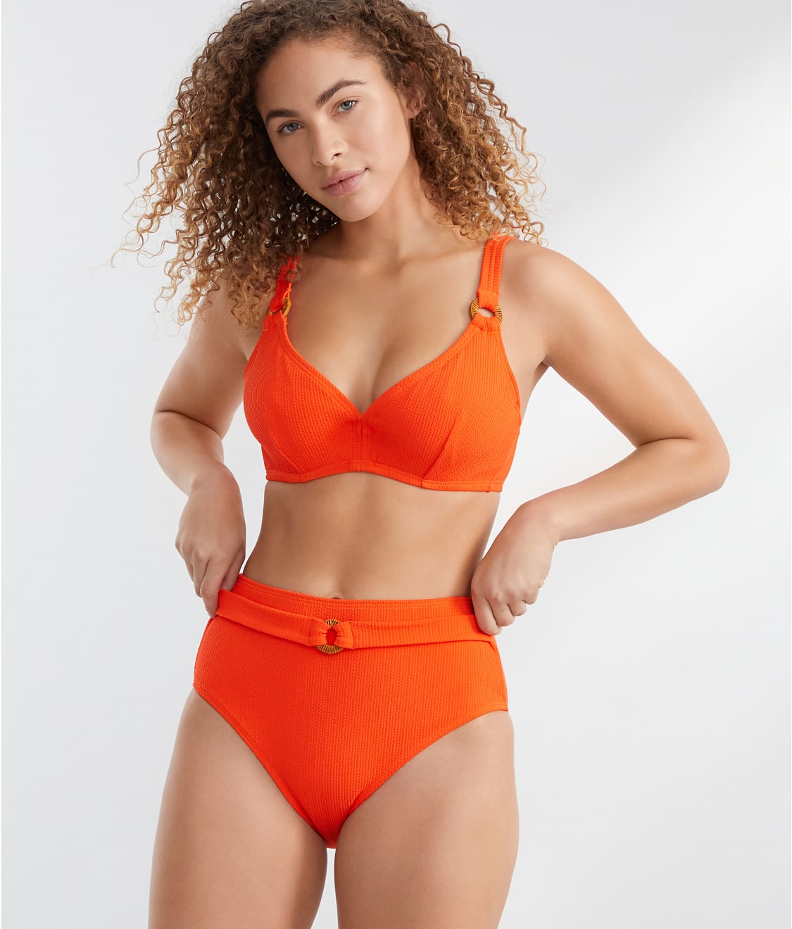 Cali High-Waist Control Bikini Bottom