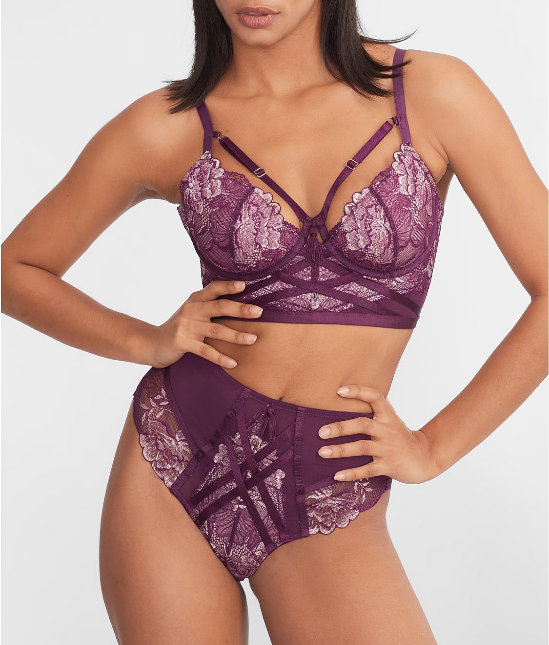 After Hours Cage Longline Bra