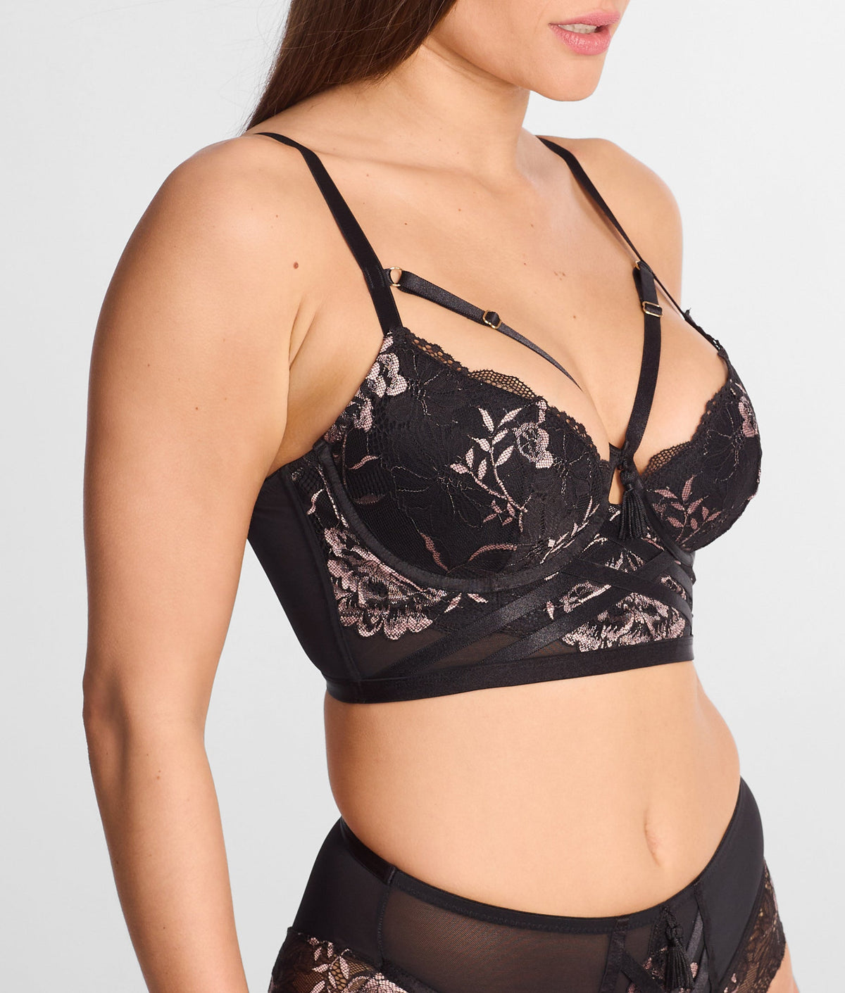 After Hours Cage Longline Bra