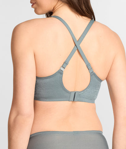 Everyday Essential Shimmer Unlined Plunge Bra