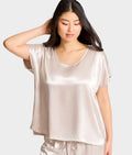 Roxxy Satin Lounge Top
