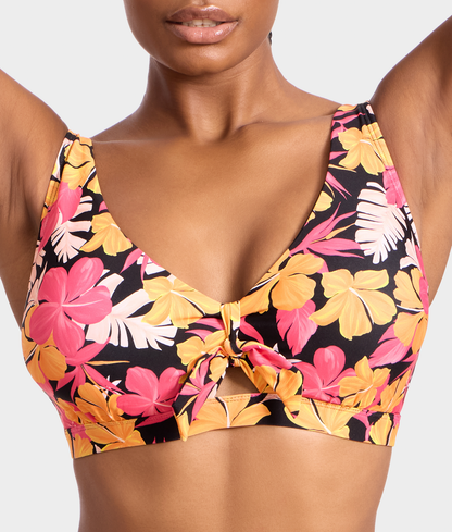 Tie Front Bikini Top